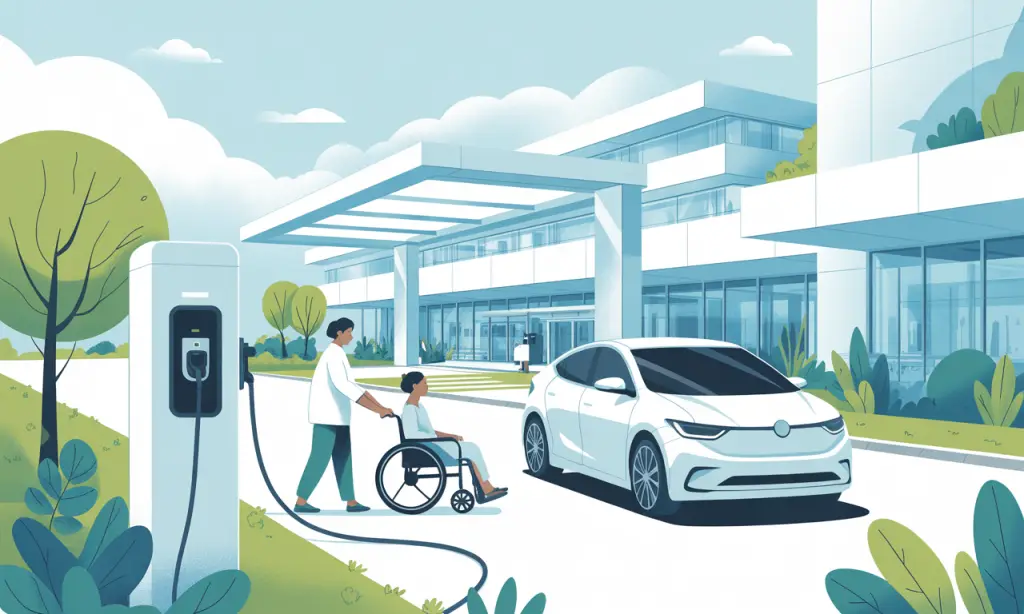 Sustainable healthcare — nurse and patient care